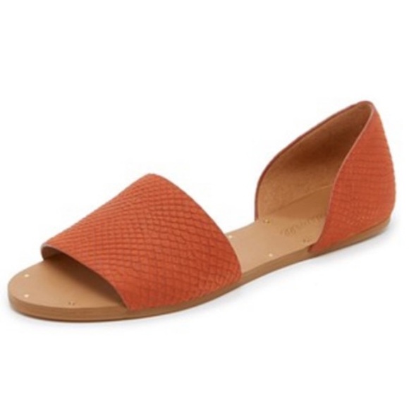 Madewell Shoes - MADEWELL Sandal The Thea Snake Embossed Leather 7